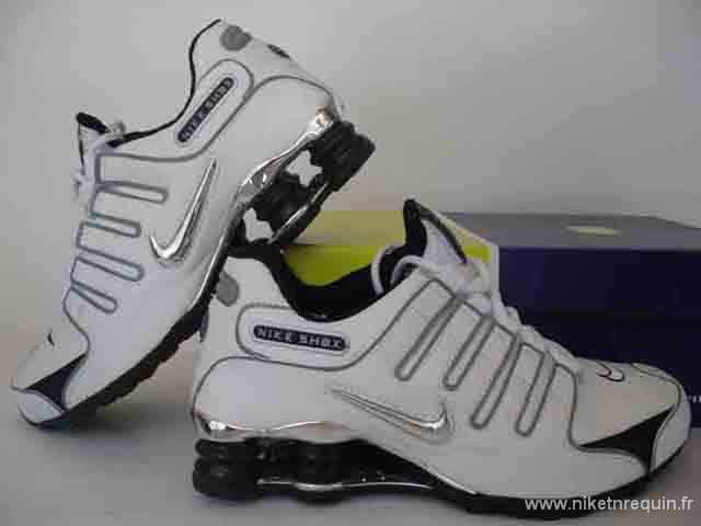 Arrial Nouvelle Nike Shox Nz Blanc Gris
